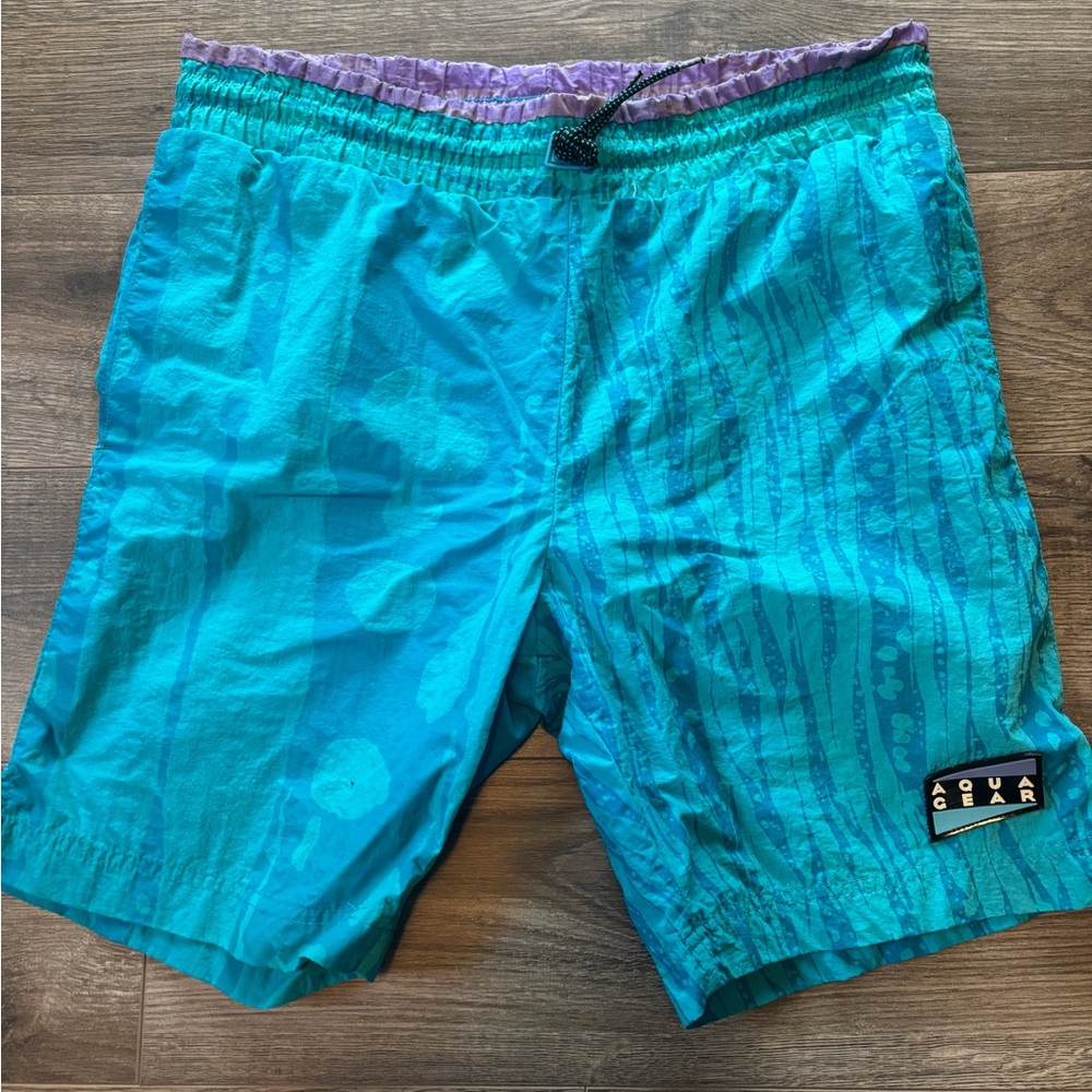 Nike Aqua Gear Blue Swim Shorts
